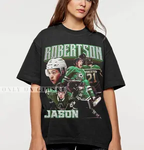 Vintage tee Jason Robertson Shirt Vintage Bootleg Graphic Tee Jason Robertson T-Shirt Retro Sweatshirt Gift For Women and Man Unisex GSK50, Clothing Gift for Him or Her, Unisex Gift