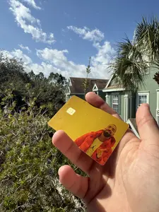 Viral Approving Reaction Meme Card Skin Sticker | Glossy Peel & Stick