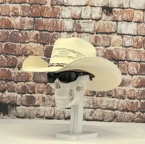 Handmade in Mexico, the Bull-Hide Bangora is our top-sellin’ straw hat. 4” brim, comfort band, rain cover. Built to ride, made to last.