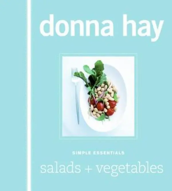 Used Hardcover Book - Simple Essentials Salads & Vegetables by Donna Hay - English Salad Recipe Book