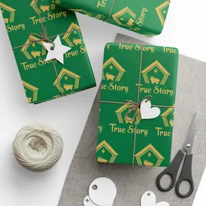'True Story' Custom Wrapping Paper Roll