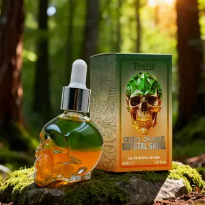 Tonfly Crystal Perfume Oil 30ML, Floral Citrus Sweet, Non-Alcoholic, Dual Color, Liquid Form, Single Item, Non-Toxic, Batch Number 31fz809