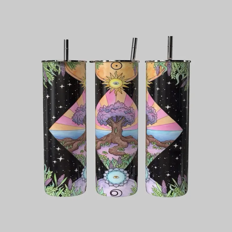 Beautiful 3rd Eye Tumbler