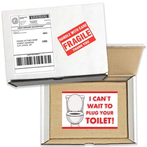 Hilarious Can't Wait to Plug Surprise Prank Mail Gag Gets Sent Directly to Your Recipient, 100% Anonymously!