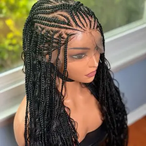 Jessbeline web boho braided wig full lace