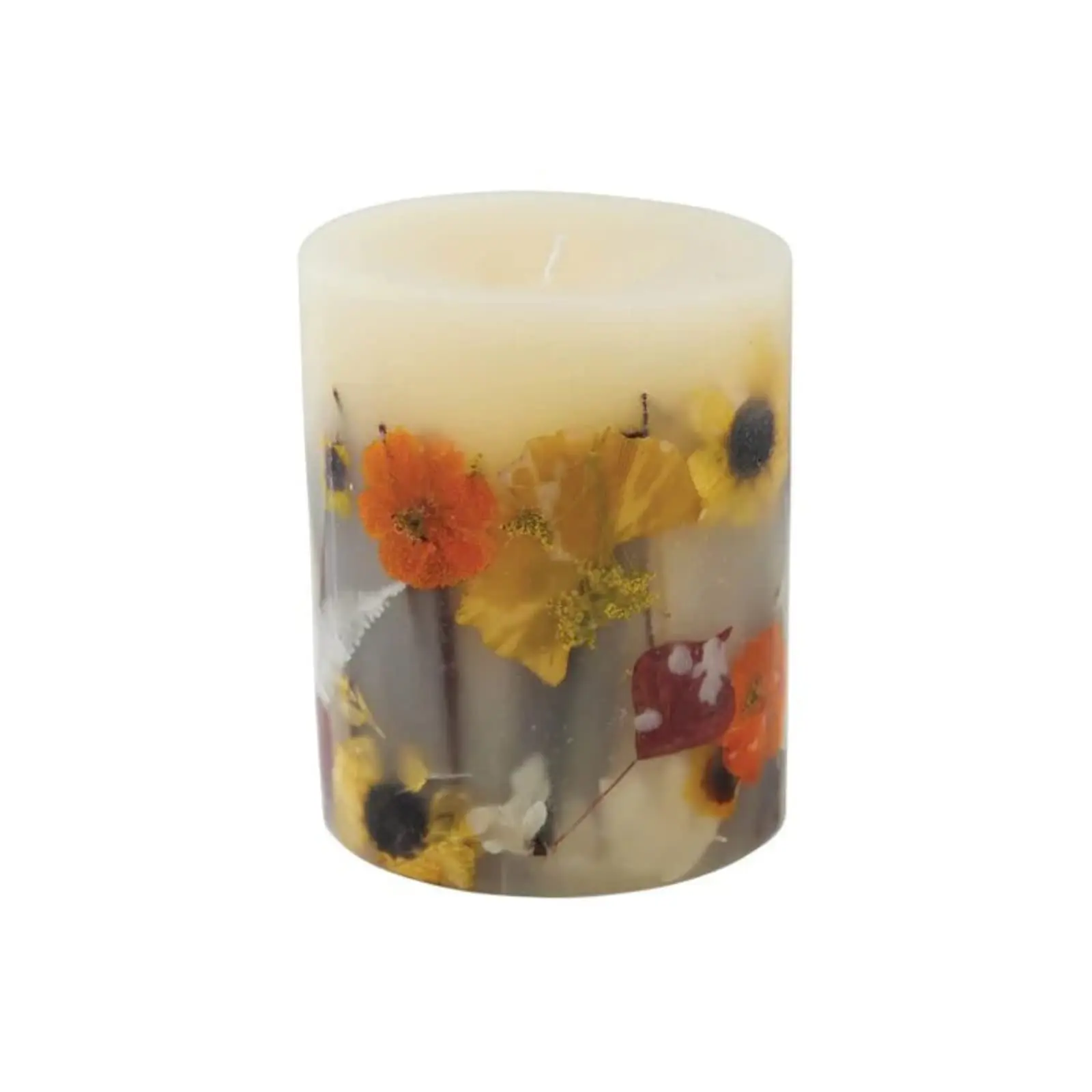 Rosy Rings Medium Round Botanical Candle - Honey Rosy Rings Medium Round Botanical Candle - Honey