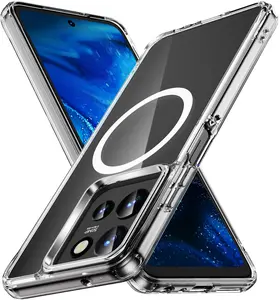 Nakedcellphone Transparent Series for Motorola Moto G Power 2026 2025 Phone Case, Clear Acrylic - Compatible with MagSafe Mounts