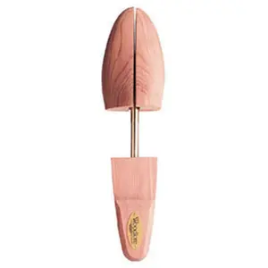 212 MAIN Wooden Cedar Wood Deodorizing Men's Combo Shoe Tree - Medium, Natural, Steel Shoe Stretcher with Unfinished Look