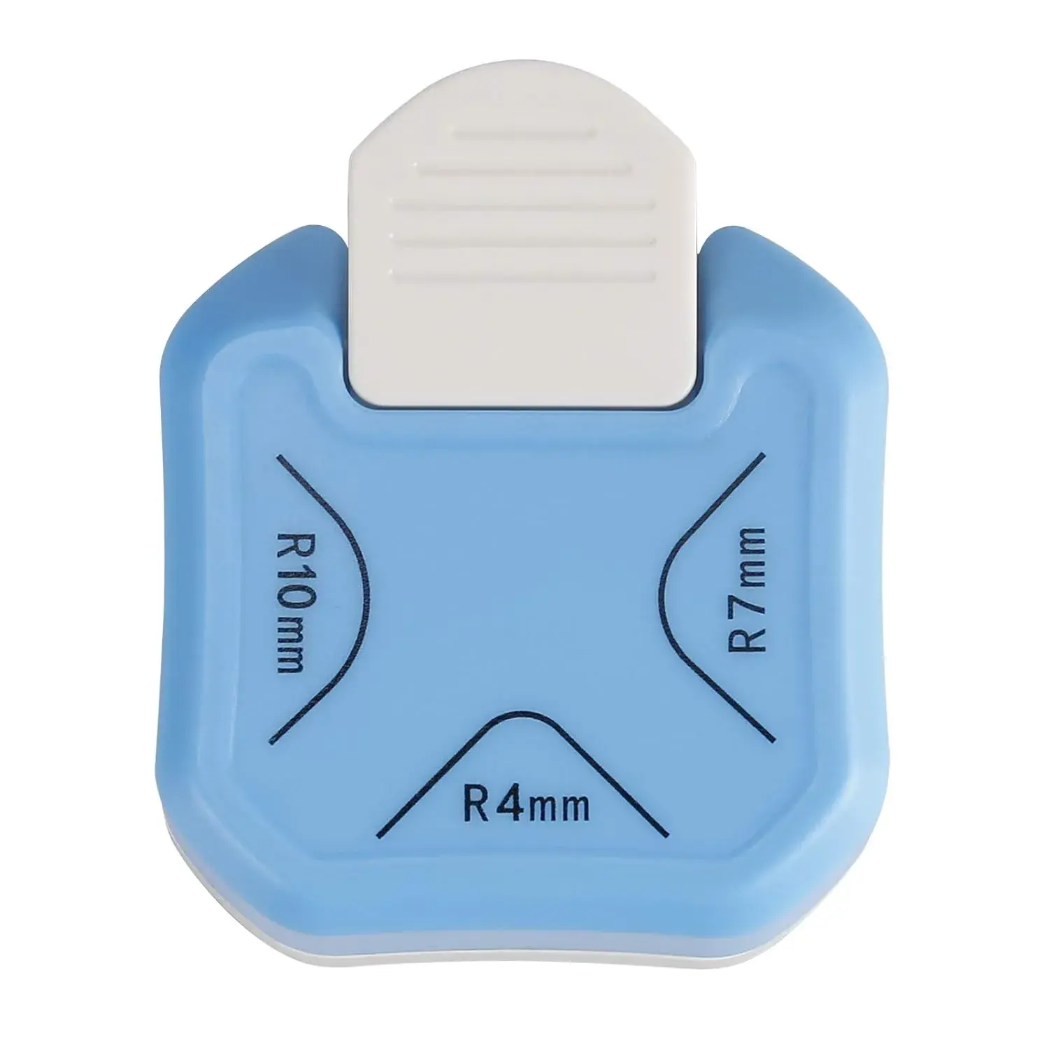 3 in 1 Corner Rounder Punch, 4mm, 7mm, 10mm 3 Way Corner Cutter for Paper Crafts, Laminate, DIY Projects, Photo Corner, Card Making and Scrapbooking