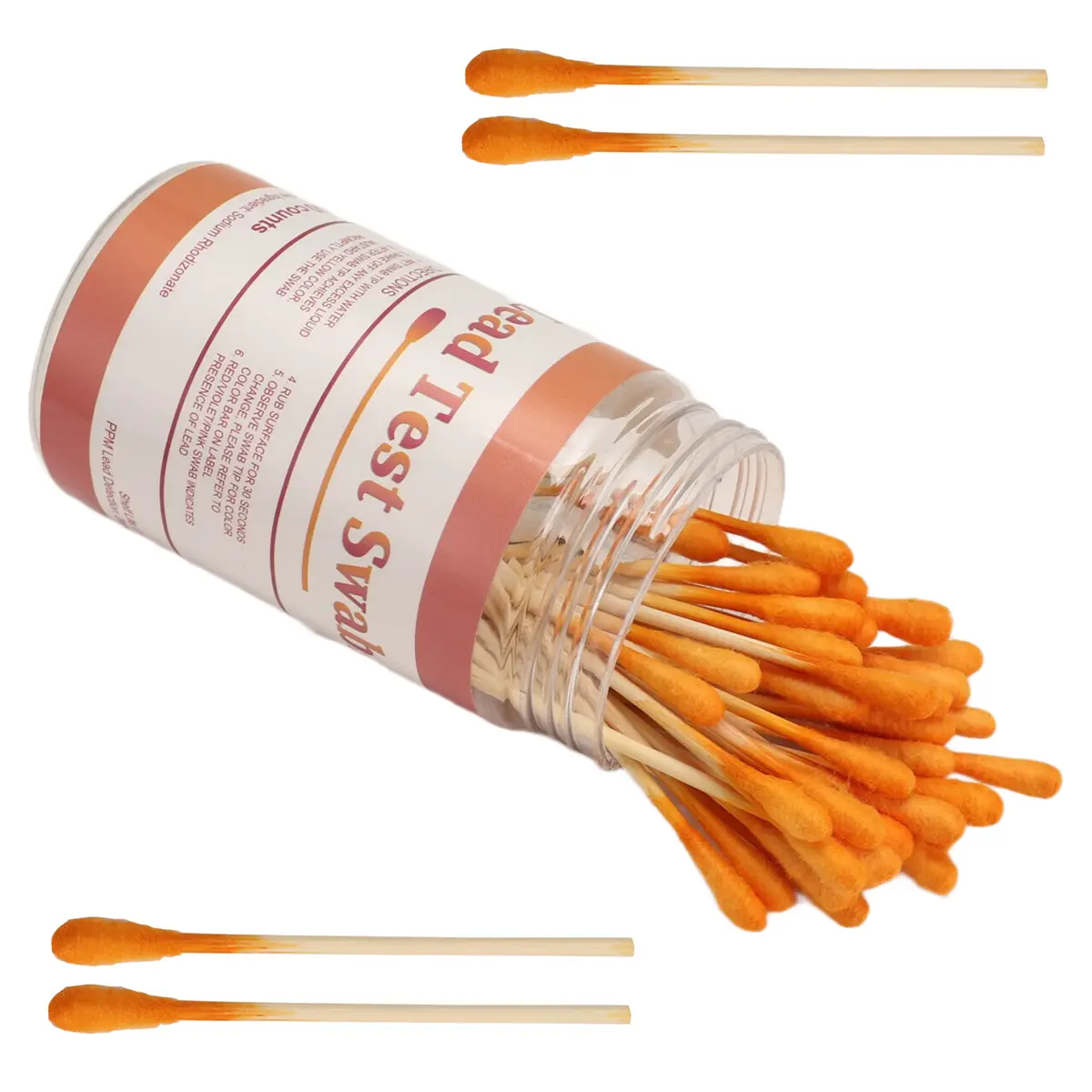 Lead Paint Test Swabs Kit: 60 Pcs Lead Test Kit Swabs, Home Lead Test Kit, Lead Check Swabs, Lead Testing