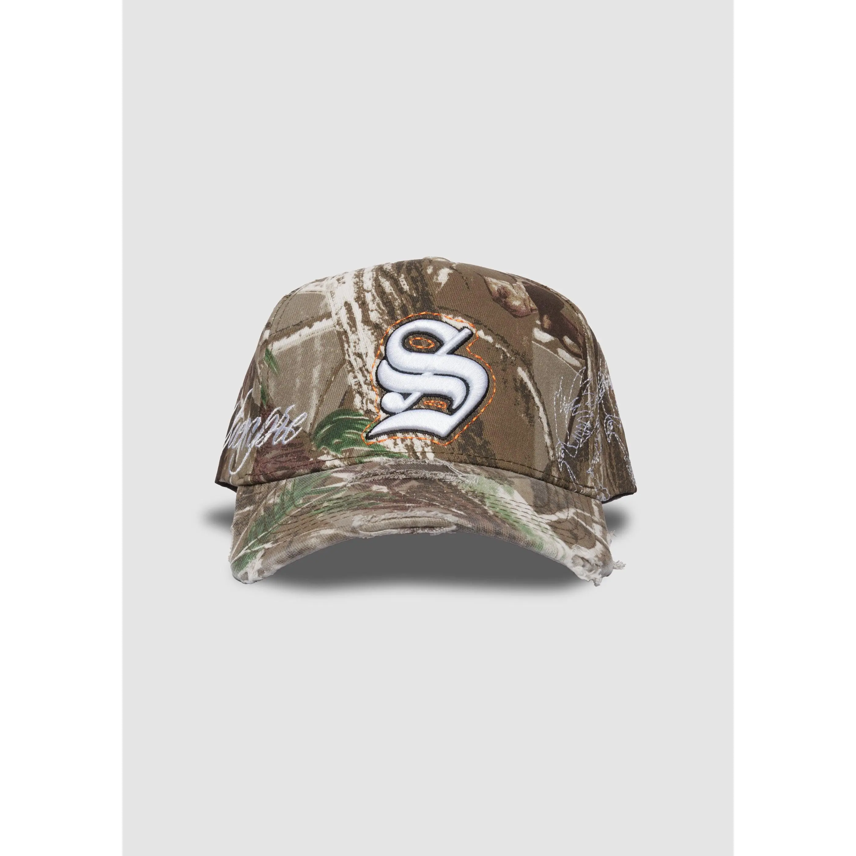 Poetry A-Frame Snapback // Vintage Camo