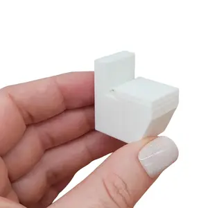 1:24 Modern Doll Toilet for Bathroom Working Hinged Seat - 1/24 Modern Mini Doll House Furniture Miniature