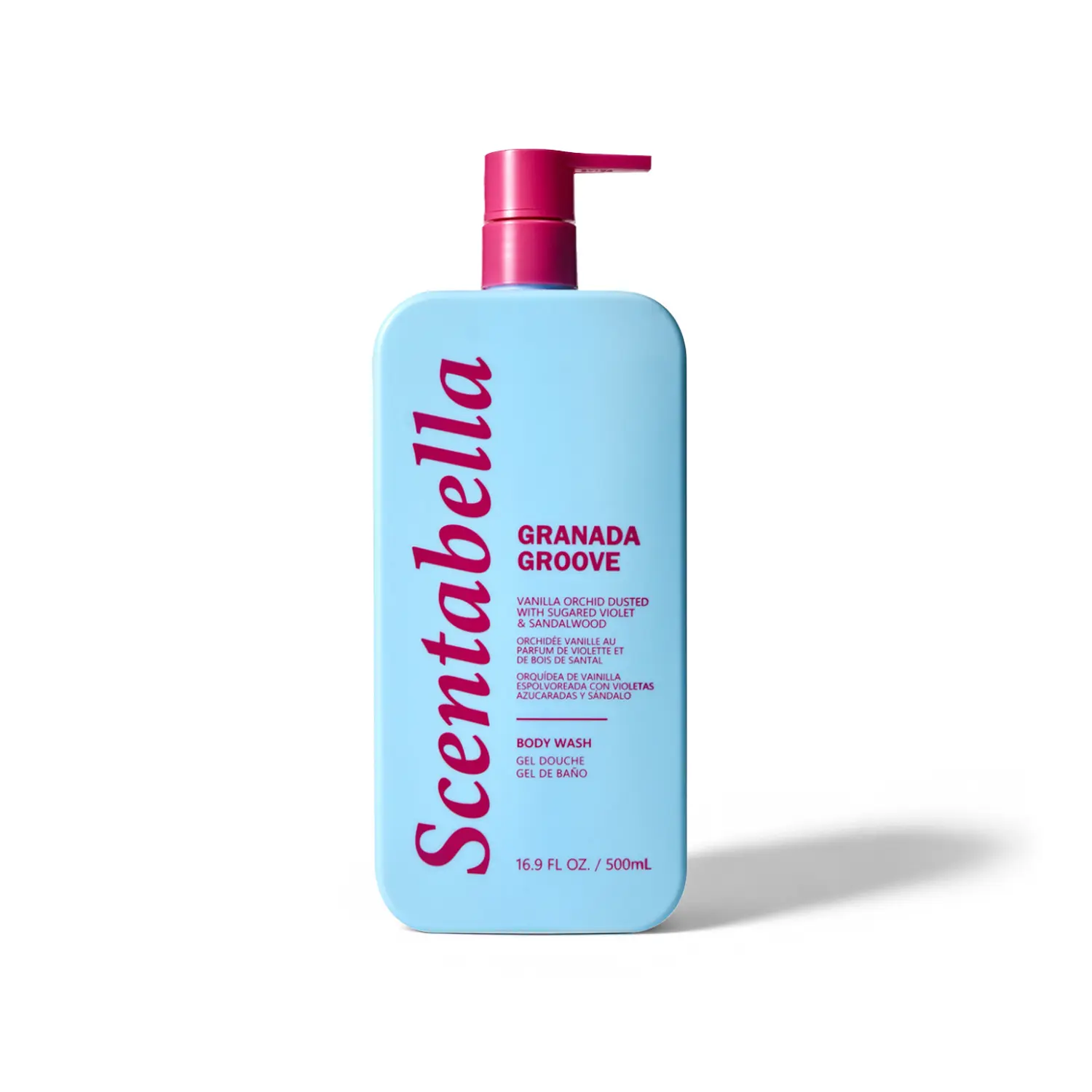 Scentabella Granada Groove Perfume Body Wash | Exotic & Hydrating Scented Shower Soap & Gentle Daily Cleanser