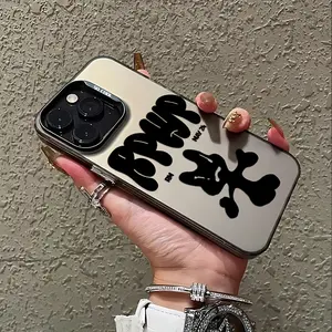 RM RPWP Mobile Phone Cases for iPhone 16 15 14 13 12 11 Pro Max X XR XSMAX 8 7 Plus, Non-Slip and Frosted Back Cover