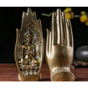 Buddha’s Twin Blessings Statue Set