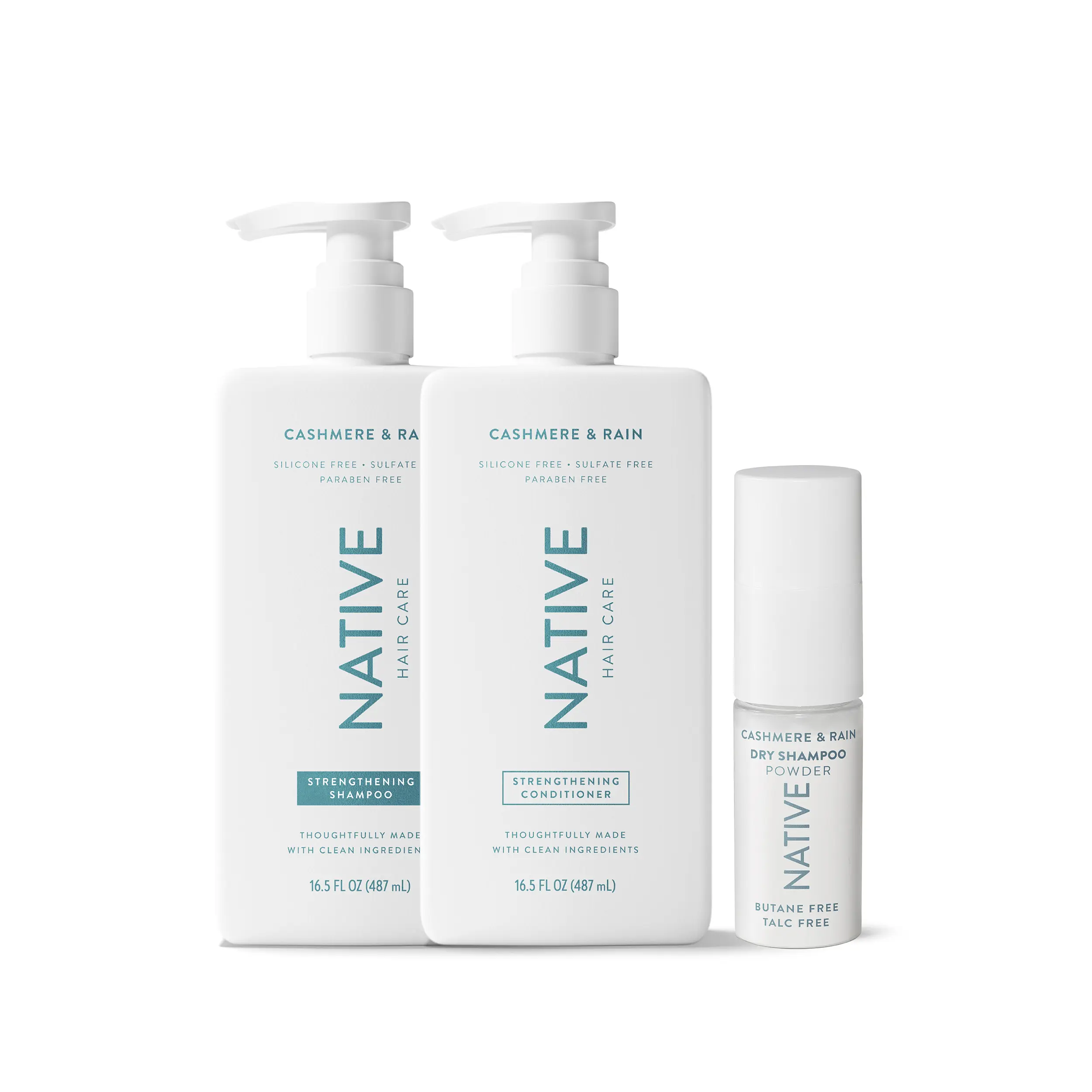 NATIVE Clean Hair Trio – Shampoo, Conditioner & Dry Shampoo for Clean, Fresh Hair NATIVE Clean Hair Trio – Shampoo, Conditioner & Dry Shampoo for Clean, Fresh Hair
