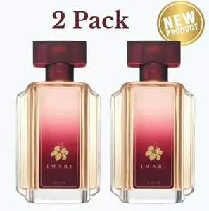 Avon Imari Original 1.7 oz - Alluring Italian Bergamot Jasmine & Amber Scent for Mysterious Sensuality 2 Pack Authentic Blend