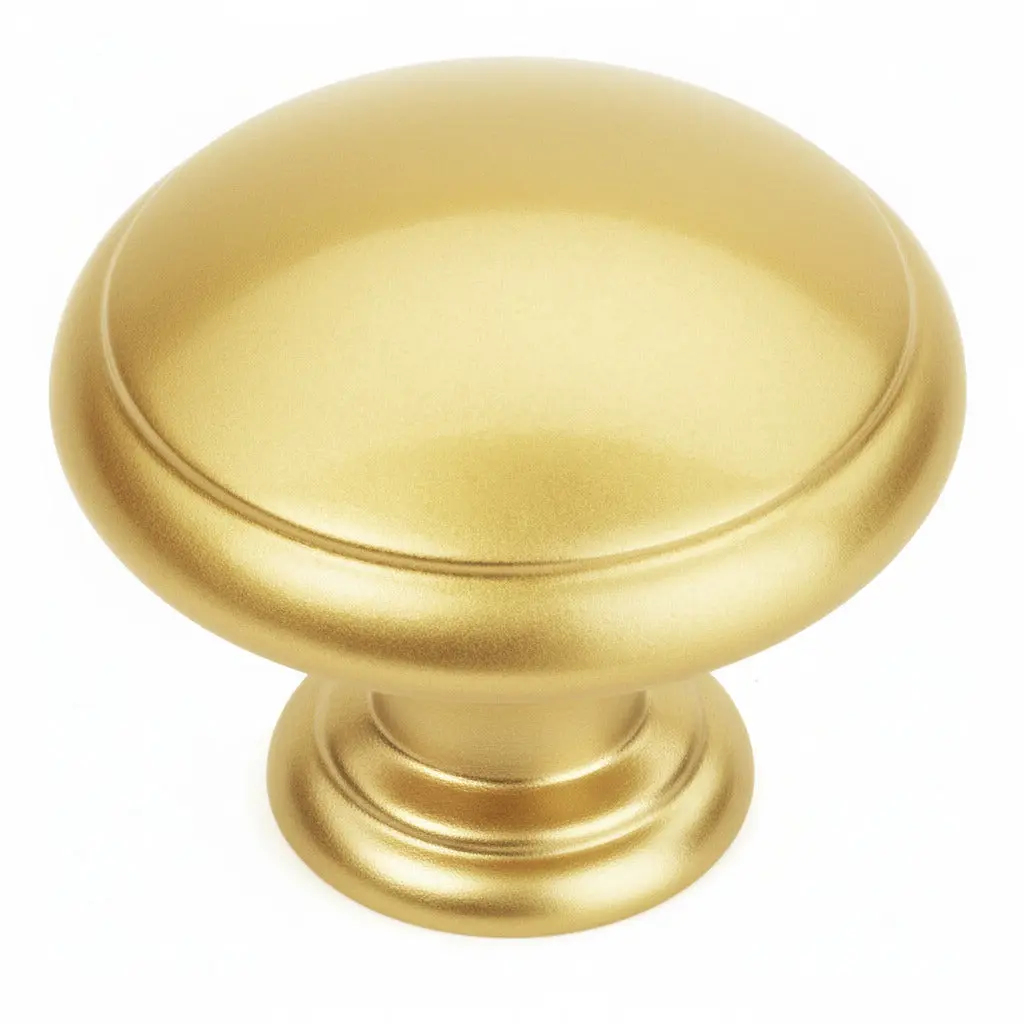 Cosmas 5422BB Brushed Brass Cabinet Knob