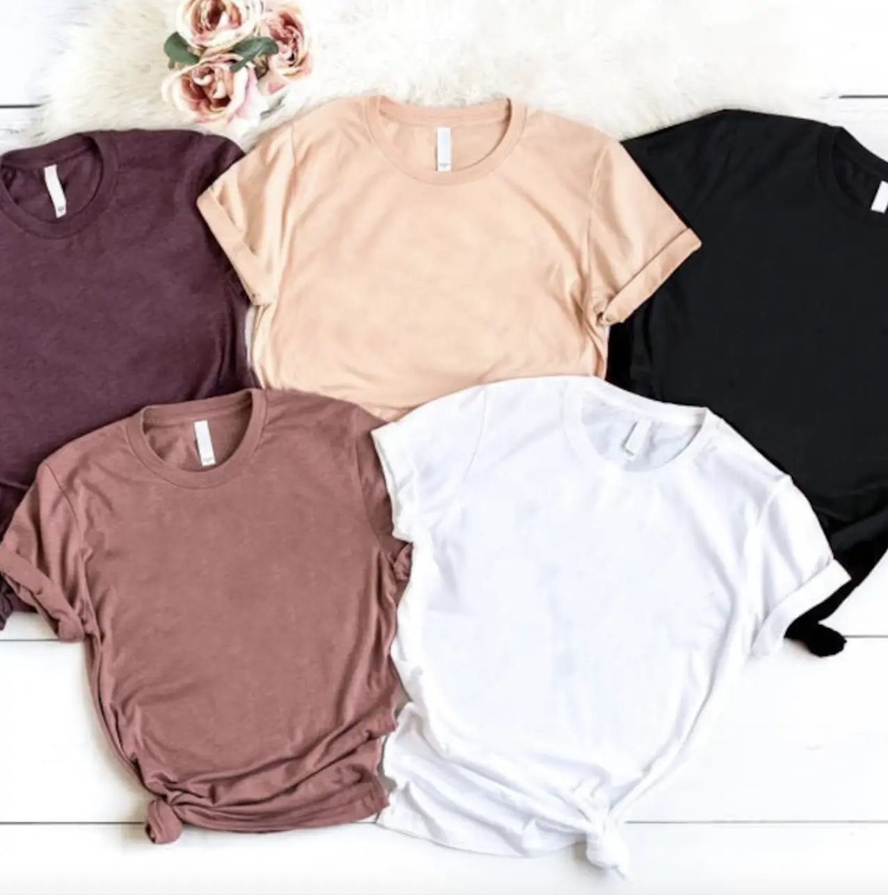 Graphic Tee For Woman, Plain TShirts, Wholesale Clothing