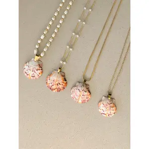Sunset Shell Necklace
