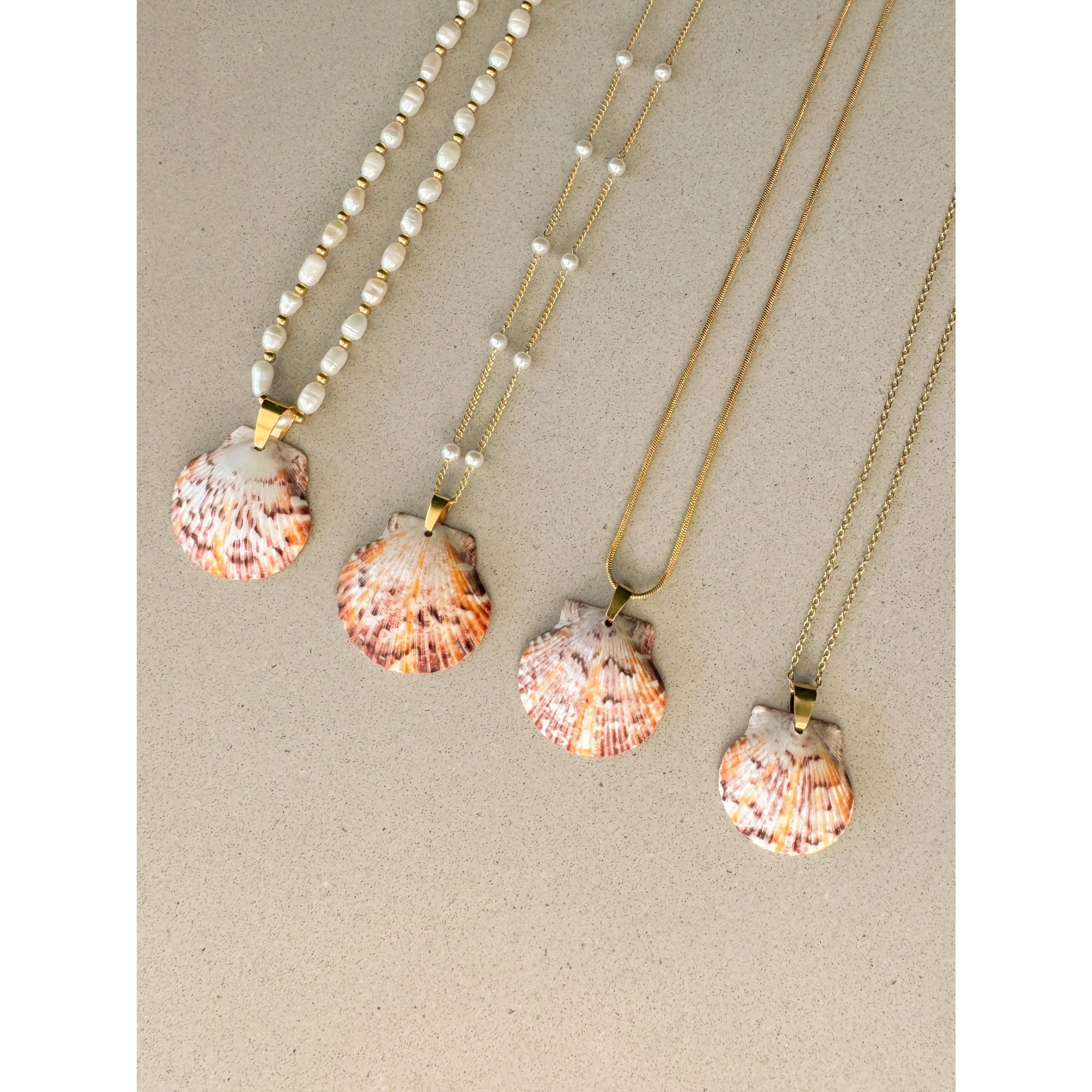Sunset Shell Necklace Sunset Shell Necklace