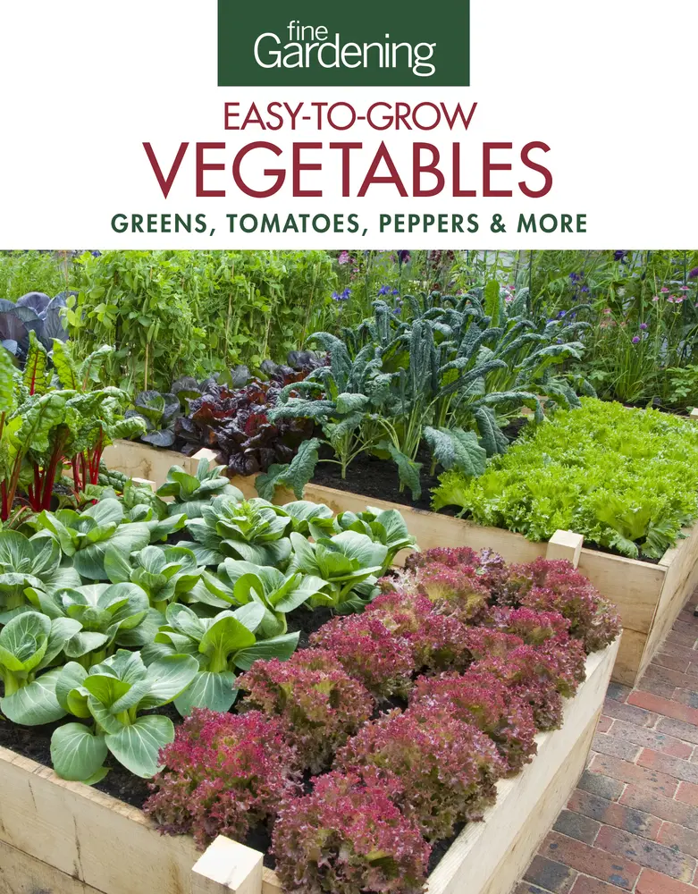 USED Book - Fine Gardening Easy-To-Grow Vegetables: Greens, Tomatoes, Peppers & More by Editors of Fine Gardening (Paperback) - english