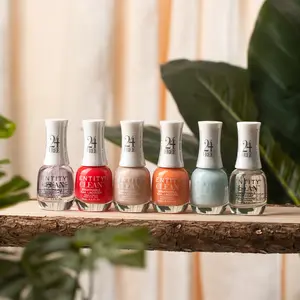 Entity Clean Breathable Nail Polish Vegan Cruelty-Free Biotin-Infused Halal 24-Free Formula 0.5 Fl Oz