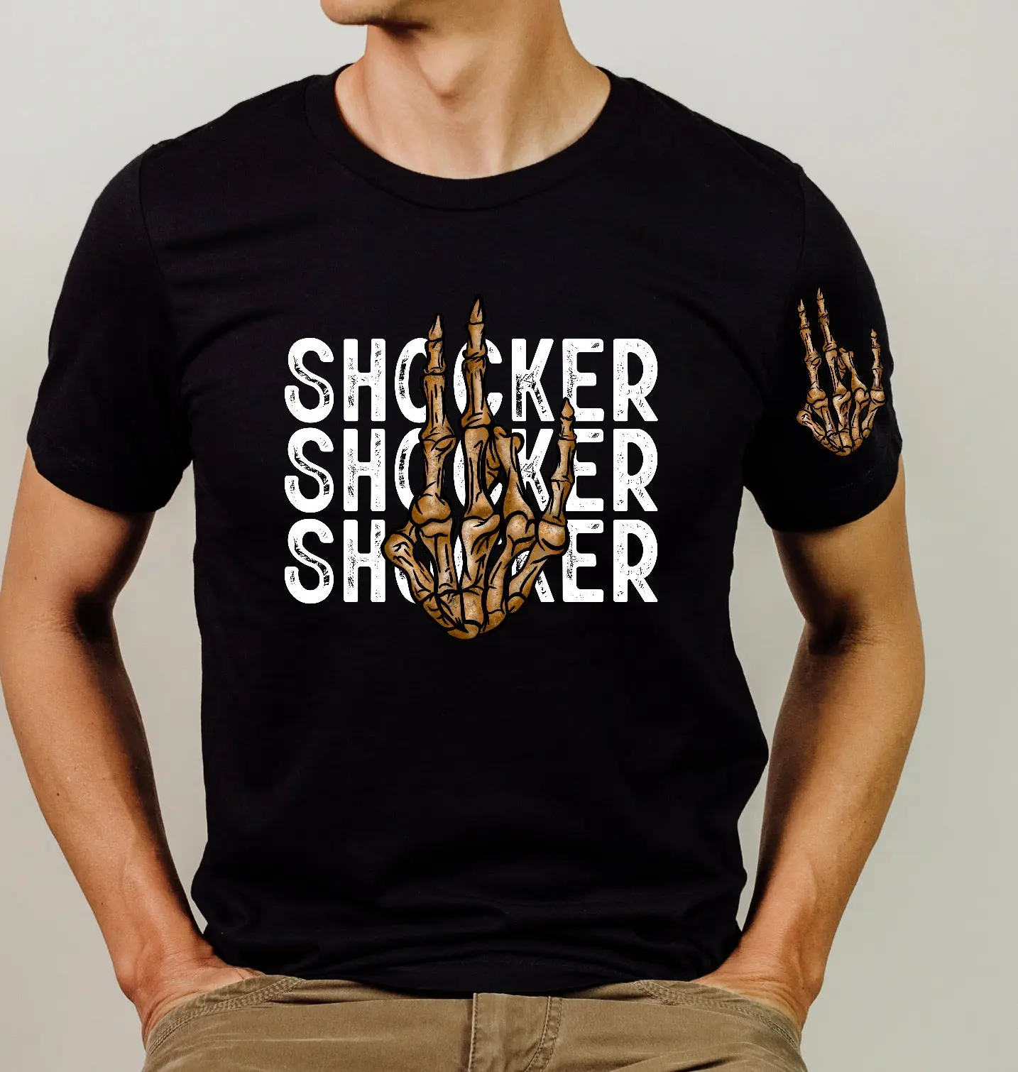 Shocker Clear Screen Print