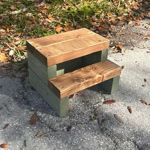 Handmade Toddler step stool // kids step stool // customizable step stool // farmhouse step stool // Wood Sturdy