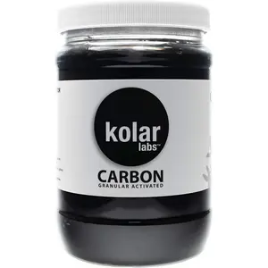 Crystal Cal Activated Carbon - Premium Activated Charcoal for Aquariums and Fish Tanks, Large Jar