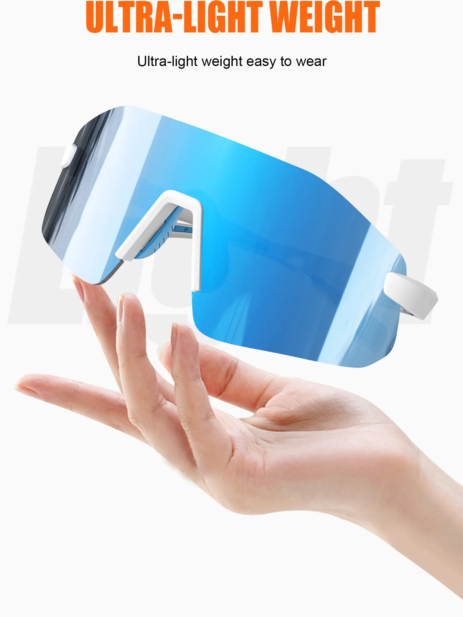 New Men's Anti-Ultraviolet Athletic Outdoor Sunglasses - Unbreakable Polycarbonate Lens, Lightweight TR90 Frame, Prescription-Compatible, for Cycling, Running, Women's Option Available, Anti-Ultraviolet Men's Sunglasses, Athletic Men's Sunglasses