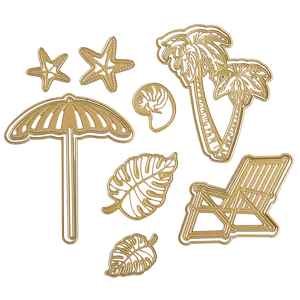 Paradise 3D Cut and Emboss Dies