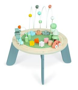 Janod SWEET COCOON - ACTIVITY TABLE design to develop motor skills and creativity for kids 12-36 months