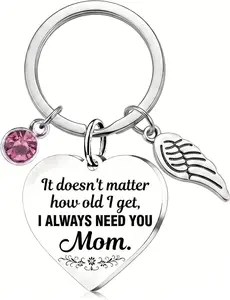 Mothers Day Gifts from Daughter Son, Mom Birthday Valentines Day Christmas Gifts Keychain Mother Stocking Stuffers