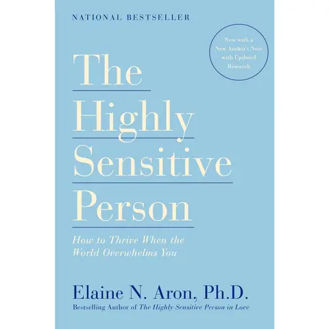 Used Book - The Highly Sensitive Person: How to Thrive When the World Overwhelms You by Elaine N. Aron (Softcover, Updated, Very Good) - English Guide for Harmony, Gain Self-Esteem, Enhance Spirituality, Create a Fuller Life