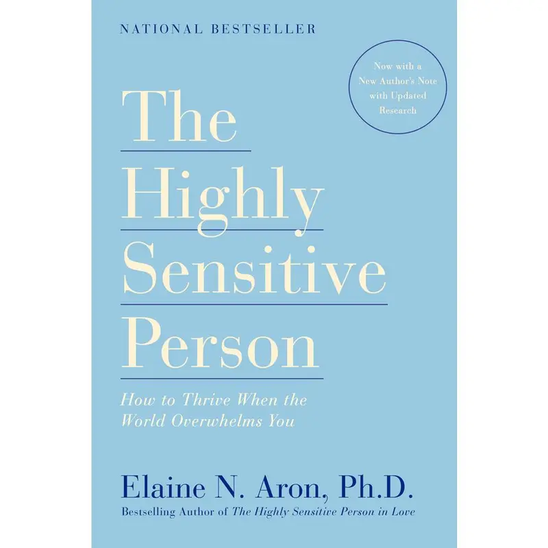 Used Book - The Highly Sensitive Person: How to Thrive When the World Overwhelms You by Elaine N. Aron (Softcover, Updated, Very Good) - English Guide for Harmony, Gain Self-Esteem, Enhance Spirituality, Create a Fuller Life