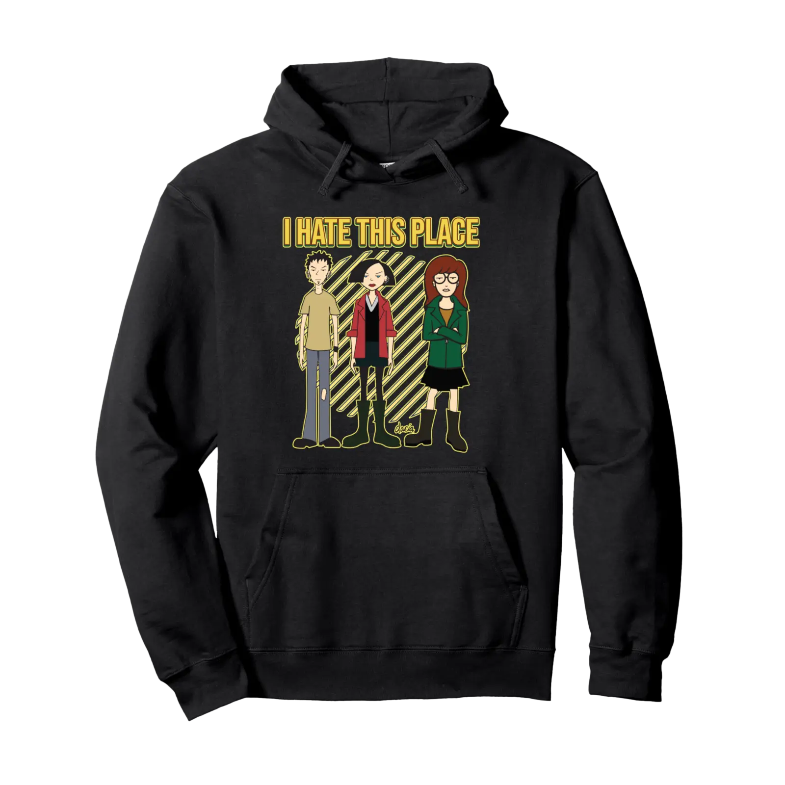 Mademark x Daria - I Hate This Place Pullover Hoodie - Jenniferlau Shop Wb09gtcxs7q