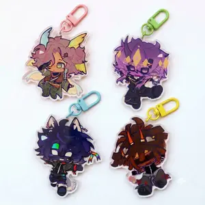 Unstable Four Universes Minecraft Acrylic Keychain
