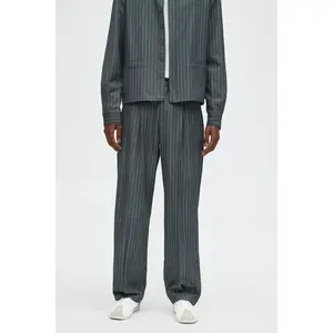 Slim Fit Straight Striped 2.0 Trouser - Dark Grey