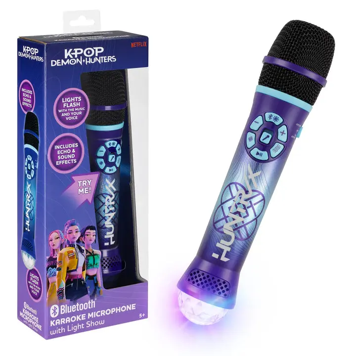 K-Pop Demon Hunters Bluetooth Karaoke Microphone for Kids