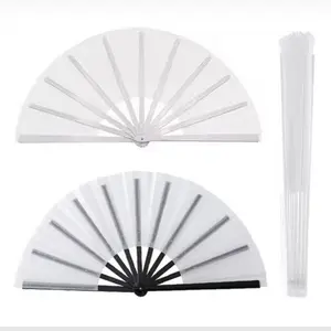 10 inch Blank Sublimation Fans | Clack Fan Bundle I Sublimation Fans Deconstructed Hand Fans | Clack Fans Create Your Own Fan | 10 inch Sublimation Clack Fan