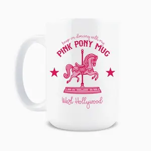 15oz Coffee Mug - Pink Pony Club S