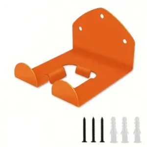 Garden Electric Tool Weed Trimmer, Wall-Mounted Lawn Mower Stand, Metal Storage Rack for Garage, Outdoor Garden Home Organization