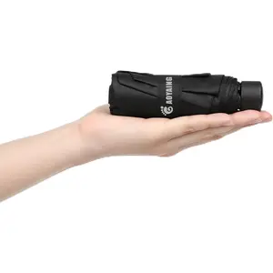 GAOYAING Compact Travel Umbrella with Case Sun&Rain Lightweight Small and Compact Suit for Pocket