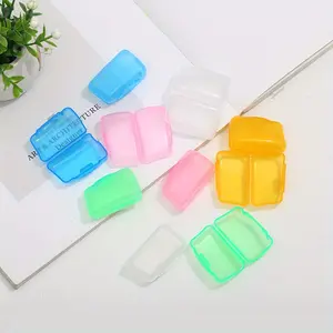 100PCS Travel Toothbrush Head Covers, Portable Toothbrush Pod Caps Case Protector for Home and Outdoor