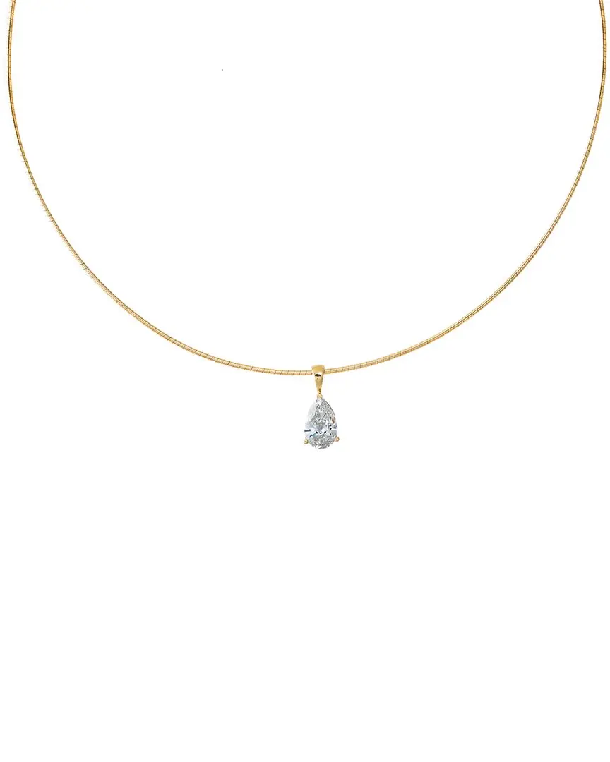 By Adina Eden 14K 3.00 ct. tw. Lab-Grown Diamond Necklace