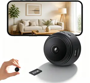 A9 Mini Wireless Security Camera, 1080P HD WiFi Remote Monitoring Camera with 32G Storage, Motion Detection Smart Indoor Surveillance Baby Monitor for Home Safety