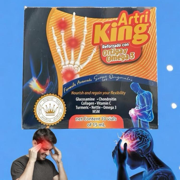 Atri King Natural Antioxidant Dietary Supplement with Glucosamine, Chondroitin, Collagen, Vitamin C, Turmeric, Nettle, Omega 3 & MSM for Healthcare and Edible Fitness - Bathroom