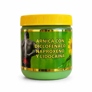2-Pack Arnica & Lidocaine Extra Strong Gel Balm, 250g Topical Ointment, Body Care Pain Relief Healthcare Aid, Lightweight Daily Joint & Muscle Rub