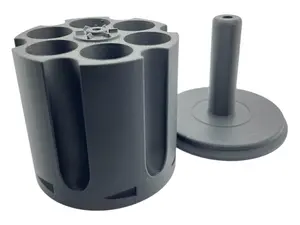 Revolving Revolver Cylinder Pen Holder - XL Edition